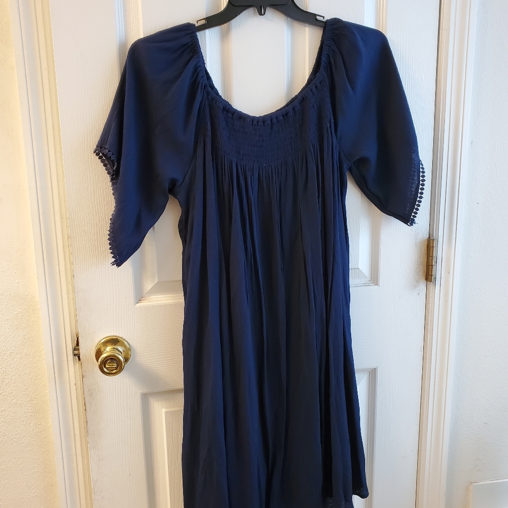 Blue Babydoll Dress